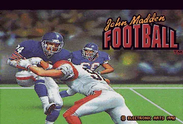 John Madden American Football_Disk1 screen shot title